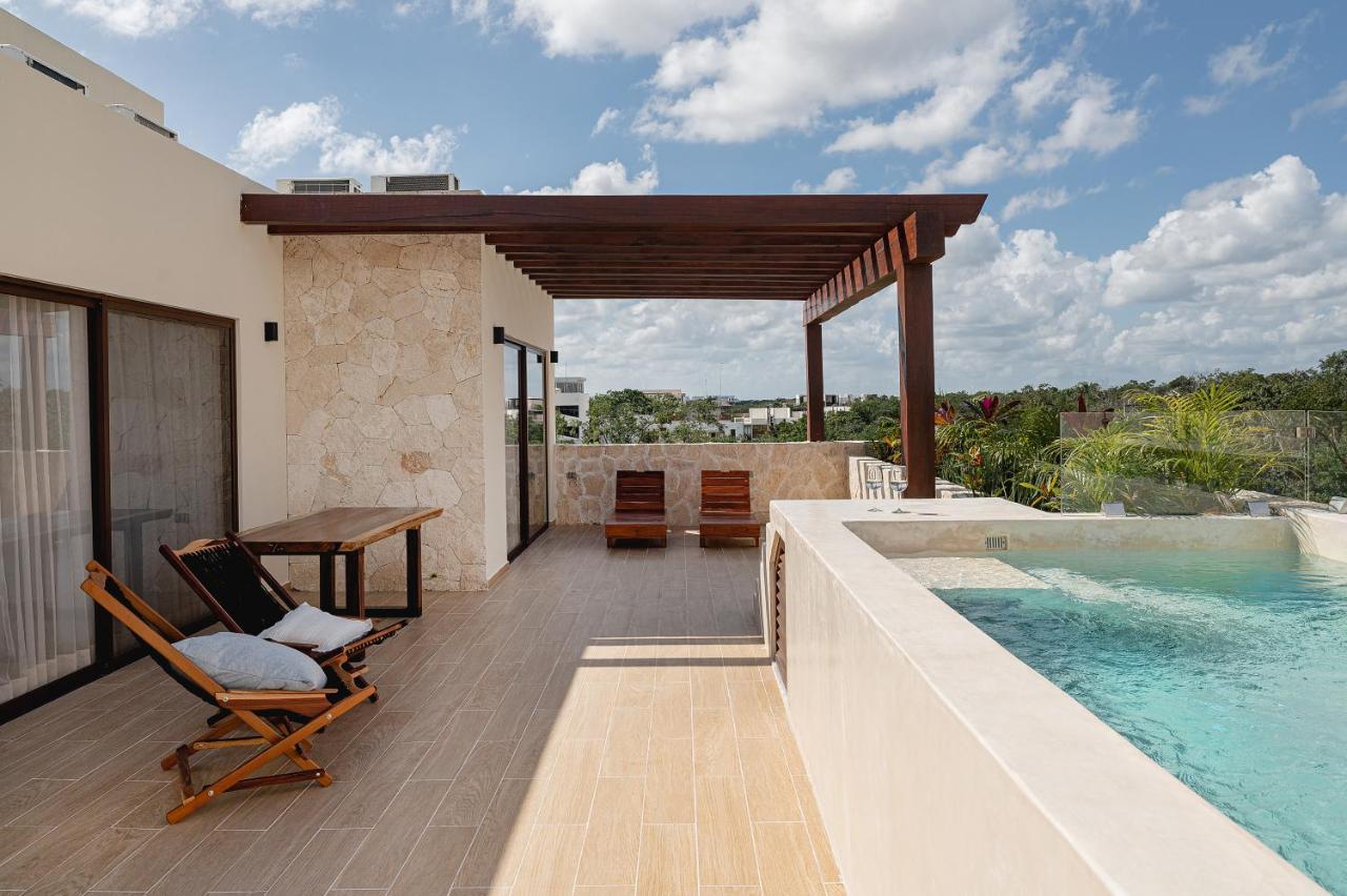 Apartment And Penthouse Blue Luxury Kukulkan Tulum Ngoại thất bức ảnh