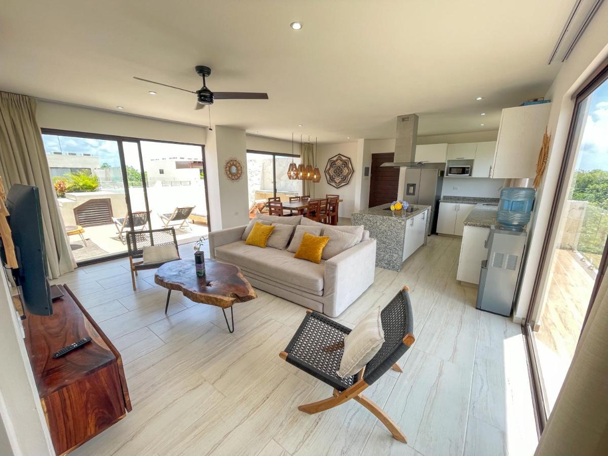 Apartment And Penthouse Blue Luxury Kukulkan Tulum Ngoại thất bức ảnh